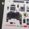 KELIK K48098 Ju-87G-1 Kanonenvogel - interior 3D decals for Italeri kit 1/48